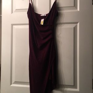 Dark Red cocktail dress from Macy’s